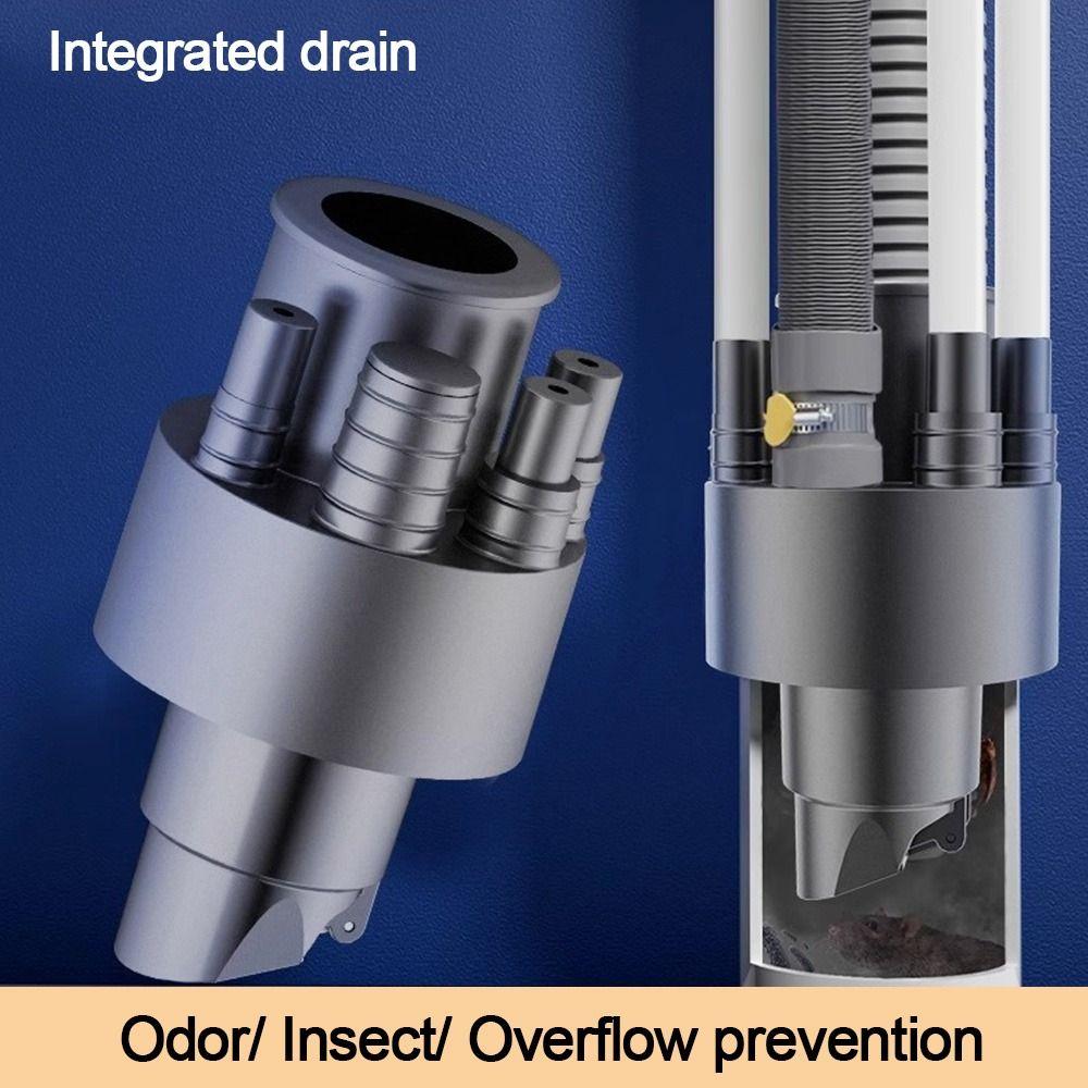 Адаптер сливной трубы для раковины с защитой от запаха, дренажные принадлежности для стиральной машины