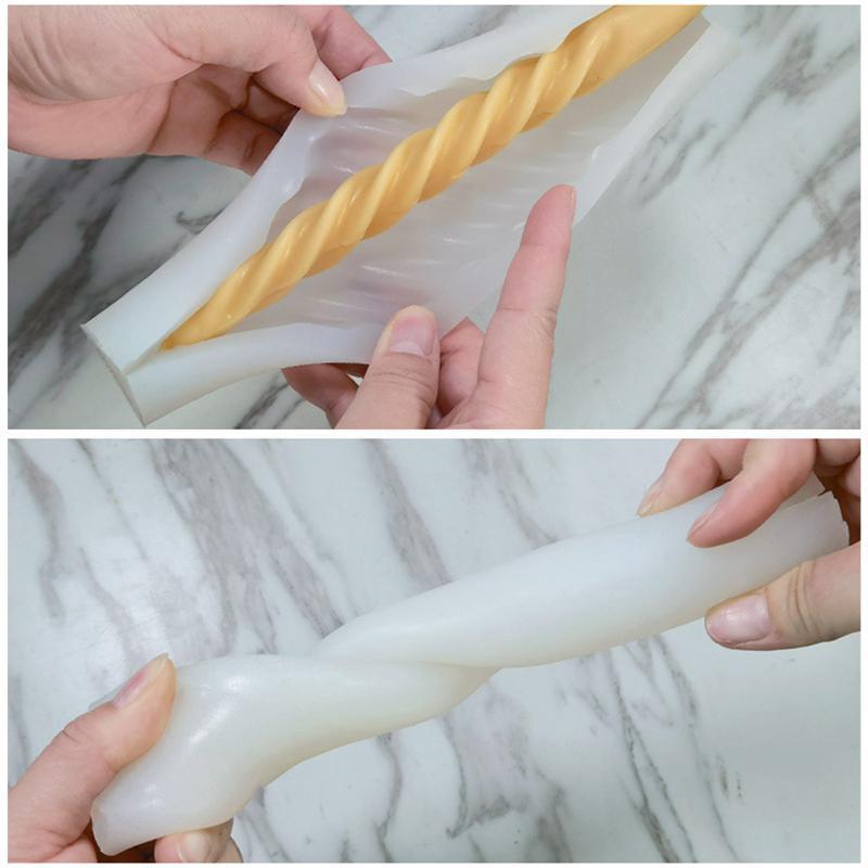 1 шт. спиральная коническая форма для свечей, коническая форма для изготовления свечей своими руками, силиконовая форма для свечей, форма для изготовления свечей, поворотная форма для свечей, силиконовая форма для свечей