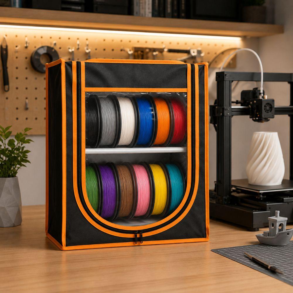 Dustproof Filament Storage Holder Sealed Filament Dry Box 3D Printing Filament Container Universal
