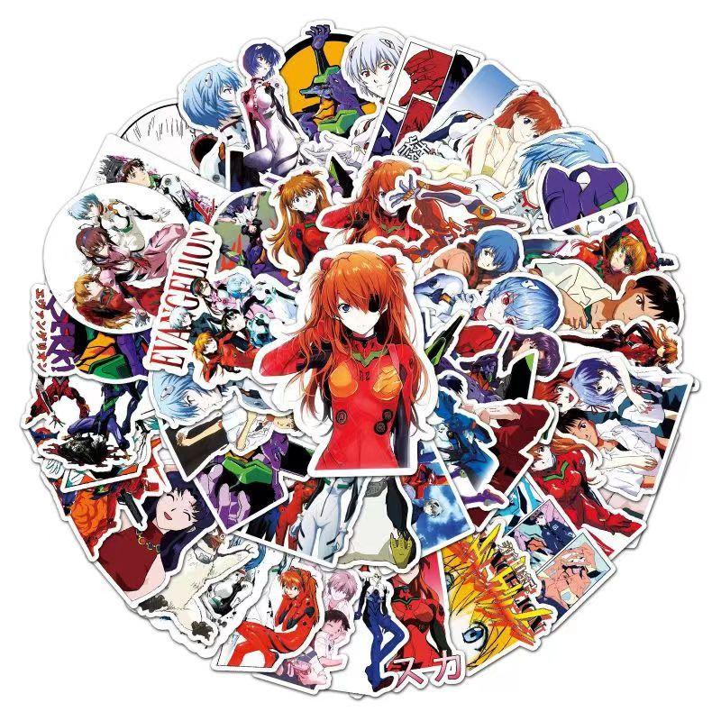 Цветные наклейки из ЭВА, 50 шт. (не повторяется), водостойкий и солнцезащитный крем.