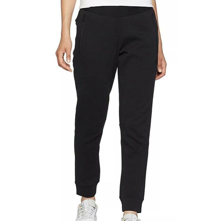 adidas Длинные брюки в спортивном стиле, женские брюки, черные CG1016