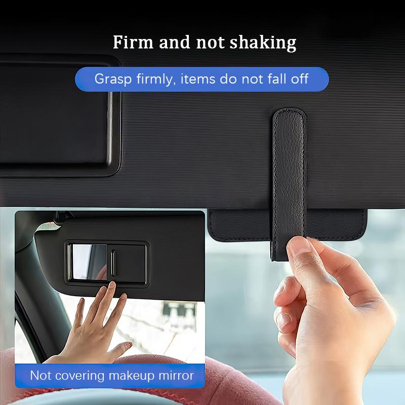 Car Stickers For Alfa Romeo Car Visor Storage Bag ID Card Glasses Organized Clip For Alfa Romeo Giulietta Mito 159 Giulia Stelvi