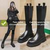 Women's 2025 New Slim High Boots: Large Circumference, Knee-High, Ideal for Thick Legs, Inner Heightening Design.