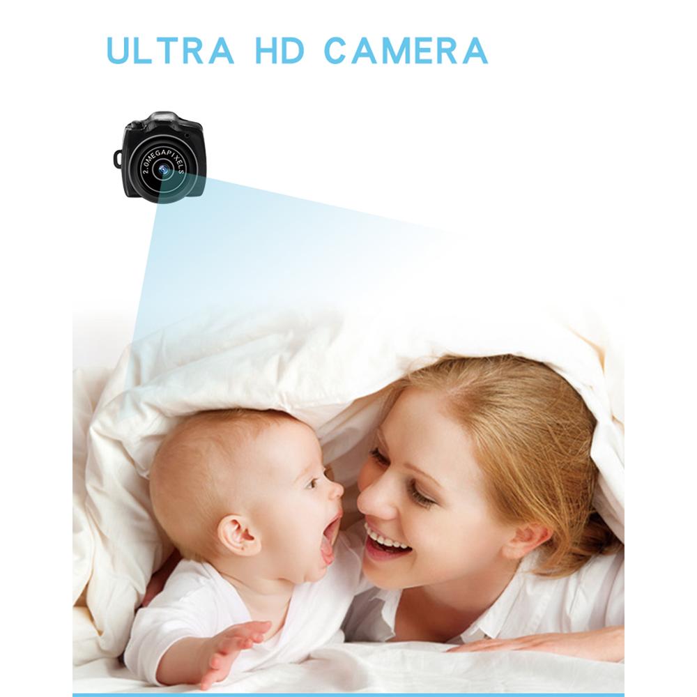 Y2000 Micro Hd с 16 ГБ небольшой камерой, подходящей для спортивной фотосъемки на открытом воздухе, запись одним щелчком мыши, широкоугольная фотография