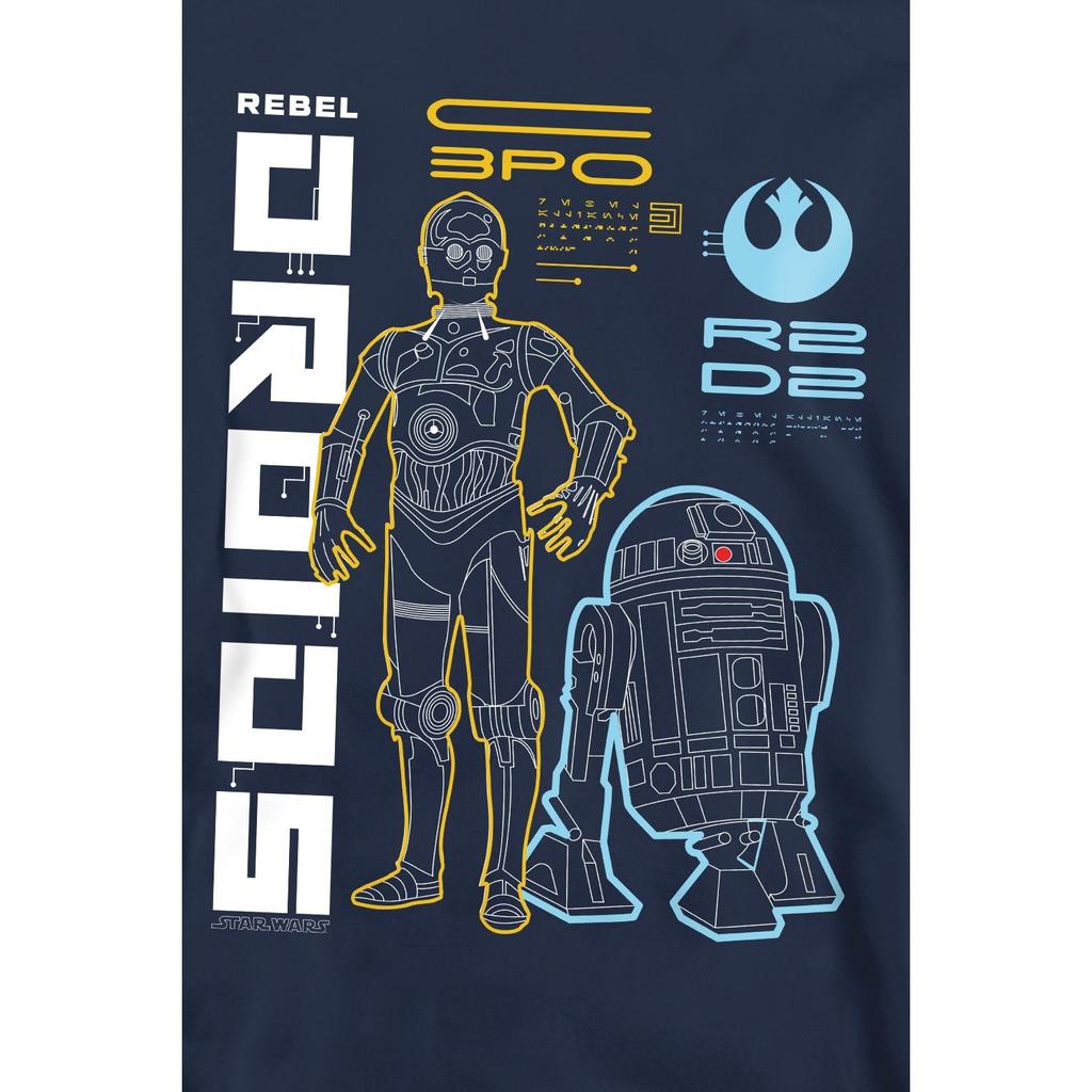 STAR WARS Unisex Adult Rebel Droids Sweatshirt