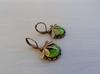 Vintage Antiqued Dragonfly Pattern Moonstone Earrings For Women Elegant Dangle Ear Jewelry