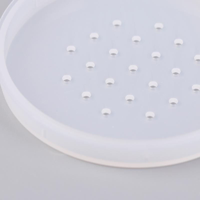 Пудреница Косметический контейнер Дорожный Пустой Многоразовый Косметическая баночка Горшочек Рассыпчатая пудра Сифтер Кейс С зеркалом