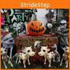 Stylish 2023 Halloween Cow Skeleton Decoration Creepy Resin Yard Ornament For Parties