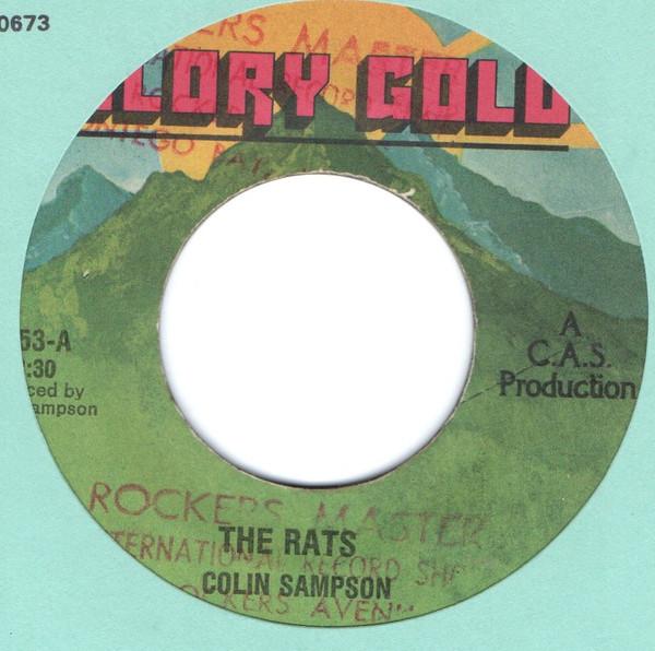 Пластинка 7 дюймов COLIN SAMPSON The Rats NONE Glory Gold Ямайка Регги Ска Даб Б/у