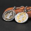 St.Benedict Exorcism Stainless Steel Two-sided Necklaces for Men Two-sidedPendant Chain Powerful Amulet Vintage New for Women Jewelry