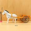 Plastic Electric Horse Model Funny Simulation Toys Horse Circling Toy  Children Early Learning Tool