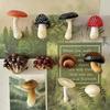 Simulated Mushroom Refrigerator Magnets 3D Fridge Decor Cute Magnetic Sticker  Home Decoration