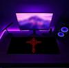 Forgiveness Mouse pad with a non slip rubber base suitable for home offices and an ideal gift for gamers
