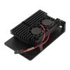 For RasPi 4b Heatsink Aluminum Alloy Good Heat Dissipation for RasPi 4b Cooling Metal Case with