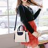 PU Leather Handbag for Women, Fashionable Small Square Tote Bag, Casual Versatile Shoulder & Crossbody Purse