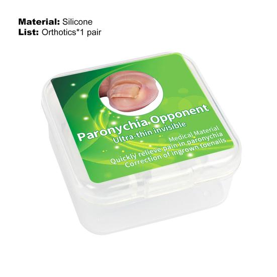 Yousheng Toenail Ingrown Patch Ultra Thin Release Pressure Ingrown Patch Orthognathic Silicone Correction Pad for Pedicure
