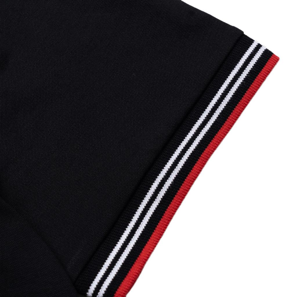 HUGO BOSS Multicolor Short Sleeved Polo Shirt Men's Red Black 50469245-005