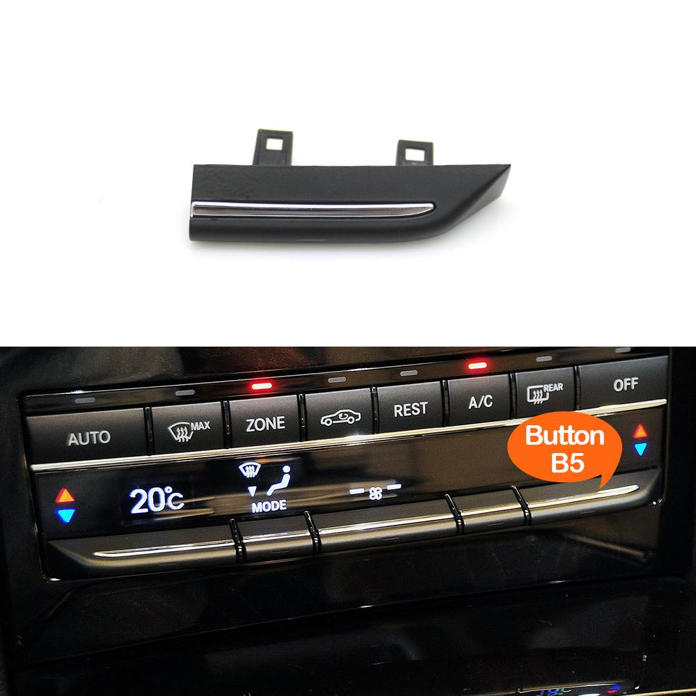 Car Console Air Condition Switch Button AC Control Convex Trim For Mercedes Benz E Class W212 W207 E200 2009-2016 2129008608
