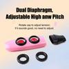 Two Membranes Adjustable Kazoo Double Hole Adjustable Double Hole Kazoo  Ukulele Accompaniment