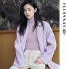 ELLASSAY Women's 2024 Fall/Winter 100% Wool Coat
