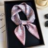 70 * 70cm New Silk Small Square Scarf For Women'S Neck Protection Professional Scarf Versatile Hair Tie Headscarf Scarf