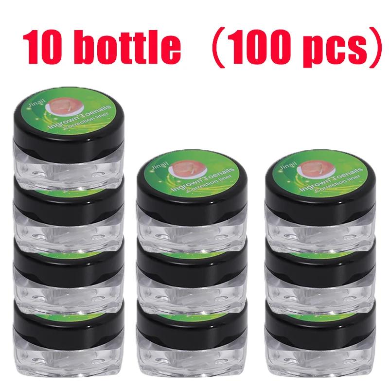 Ультратонкие инструменты для коррекции вросшего ногтя, C-образная трубка-подушечка, корректирующие рост ногтей, лечение паронихии, инструменты для восстановления педикюра