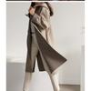 Spring and Autumn New Loose Woolen Women's Coat Hooded Large Size Jacket