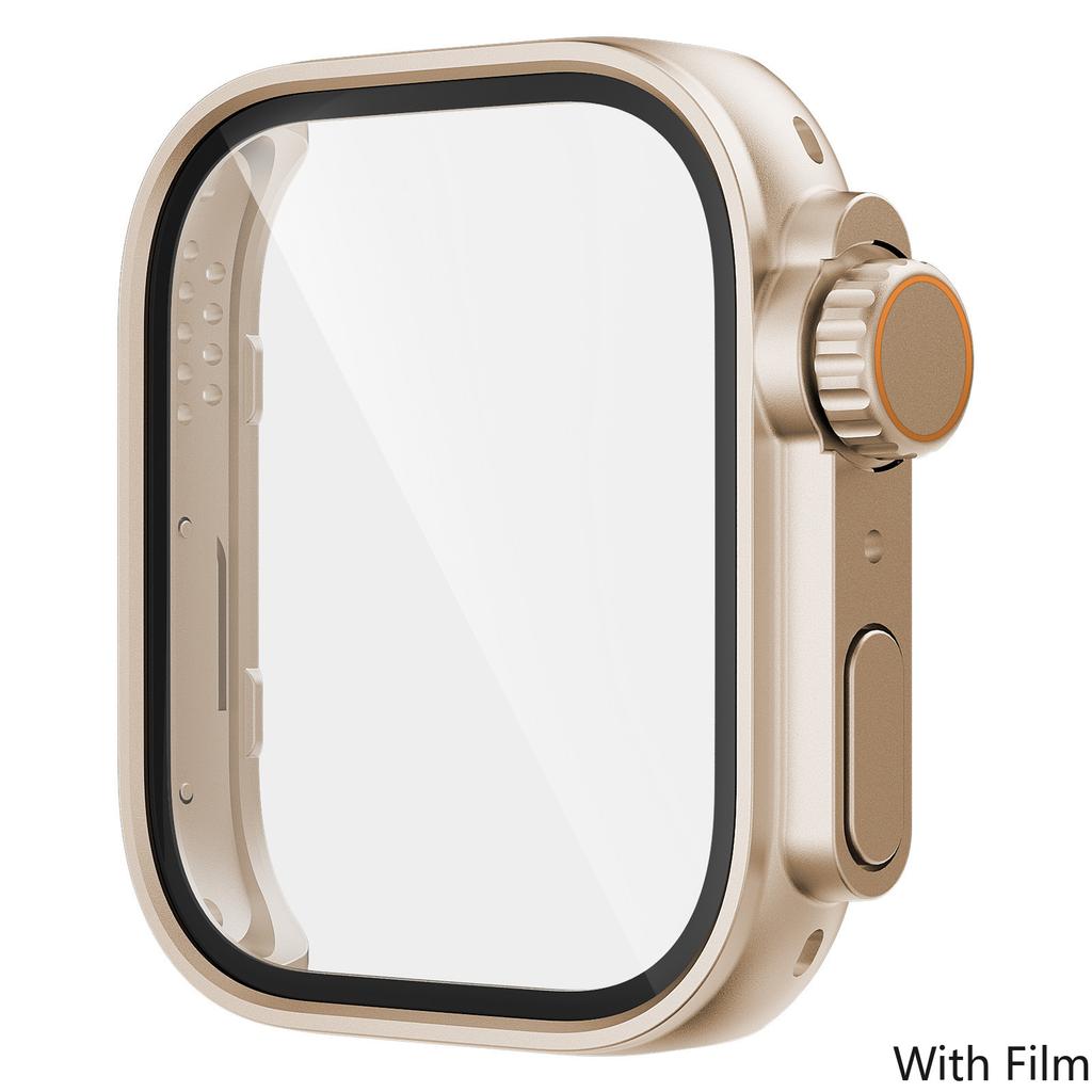 Переключиться на Ultra Case для Huawei Watch Fit 4 Закаленное Стекло Чехол + Защитная Пленка для Huawei Watch Fit 4Pro Обновиться до Ultra 2