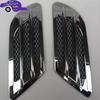 2Pcs/Set Car Side Air Flow Vent for Fender Hole Cover Intake Grille Duct Decoration ABS Plastic Sticker