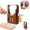 Toast Bread Slicer Stand Foldable Plastic Cutting Tool Sandwich Cutter Mold Loaf Cutter Rack Baking Tool Kitchen Gadgets