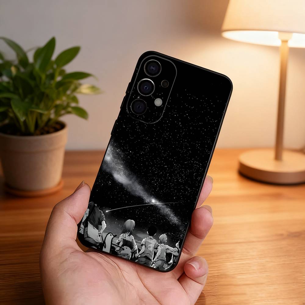 G-Goodnight P-Punpun Чехол для телефона Samsung S25, S24, S21, S22, S23, S30, Ultra, S20, Plus, Fe, Lite, 5G Черный