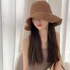 Simple Casual Fisherman Hat With Wide Brim Sun Protection For Beach And Vacation