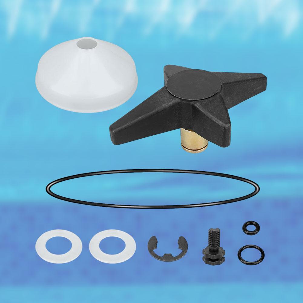 CX900G Locking Knob CX900DA Pool Filter Knob Kit O-Ring CX900DA CX900F ECX1322A Replacement for Hayward C9002(S) C1200 C751