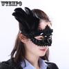 WTEMPO 1 шт. Хэллоуин вечеринка праздник шоу наряд венецианская белая принцесса маска маска для глаз маска из перьев