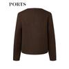 PORTS Women's Short Wool Blend Commuter Coat