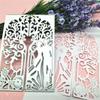 Open Close Rectangular Wedding Paste Metal Stencil Embossing Cutting Dies for Diy Scrapbooking Paper  Stamps for Card Embossing Craft Decor