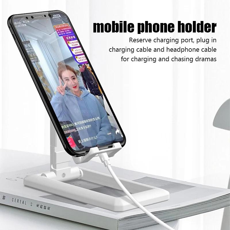Xiaomi 1/2 шт. Портативный держатель для мобильного телефона Настольная подставка для мобильного телефона для iPad iPhone Samsung Настольный кронштейн Регулируемая подставка для смартфона