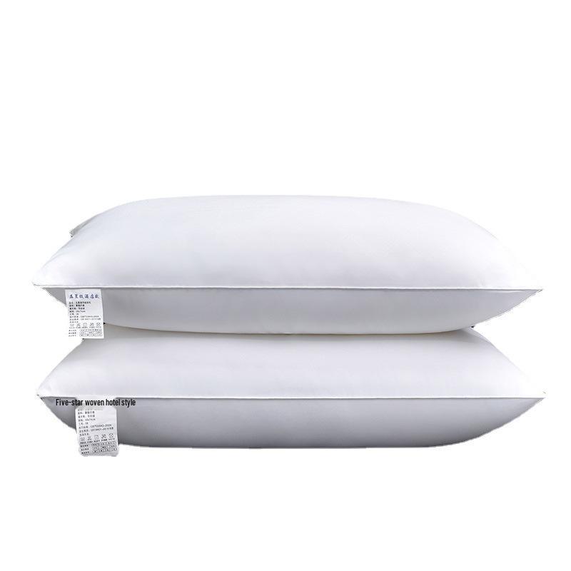 Подушки премиум-класса для поддержки шеи из перьевого бархата для дома и отеля (Одиночный/Пара)