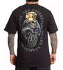 T Shirt Sullen Rose Gold Skull Nera Standard