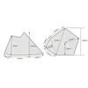 Tenmaku Design Circus TC Comfort Solo Camping Solo Tent for People 1-2