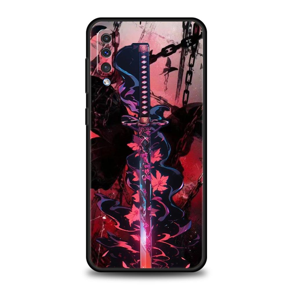 Креативный чехол для телефона с узором "Меч" для Samsung Galaxy A56 A36 A26 A16 A34 A24 A42 A22 A20 A12 A40 A30 A10 5G Мягкая TPU обложка