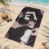 Omori Beach Towel Quick Dry Sand Free Lightweight Beach Towels for Travel Swimming Camping
