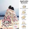 1pc My Melody Dance Blanket, Soft Throw for Home Decor, Gift Idea, Living Room, Travel, Camping, Car Blankets, Beach, Office Naps, Suitable for All Se