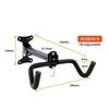Adjustable Bike Wall Mount Rack Wall Mounted MTB Rack MTB Bicycle Wall Hanger  Bicycle Accessories