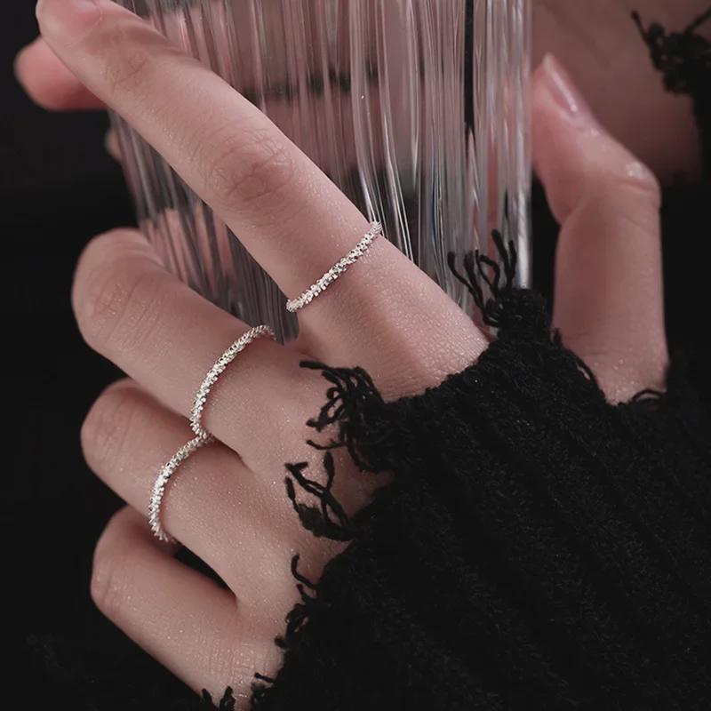 Кольцо на указательный палец Starry Sky Sparkling 2021 года — модный минималистичный дизайн для женщин