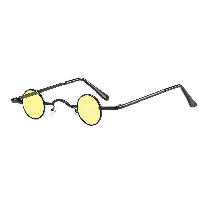 Mini Retro Round Lens Sunglasses - Trendy, Funny, Personality Style