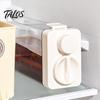 Plastic Iced Tea Maker Cold Brew Coffee with Filter & Airtight Lid, Clear No Leak Pitcher Jar, Scales, Gifts for Lovers