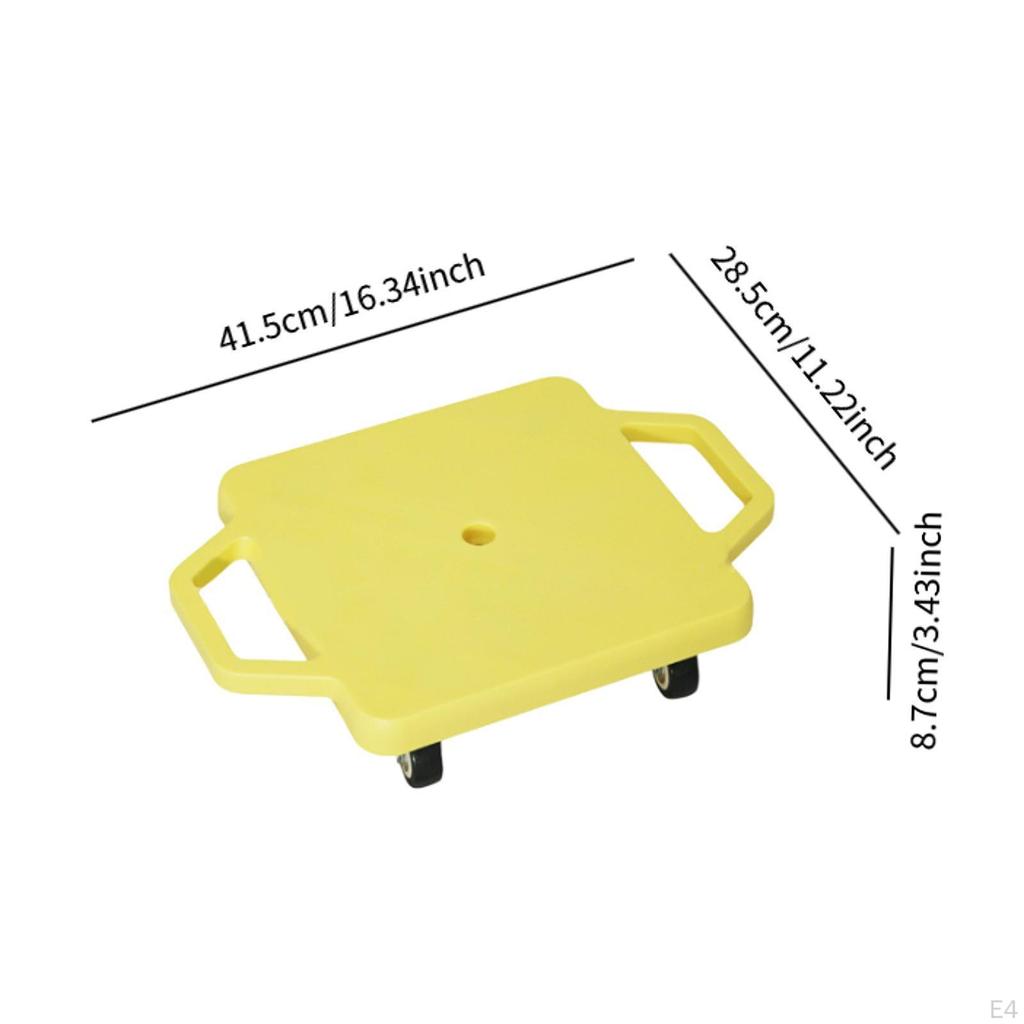 Самокат для дома, доска для пола 11,2 дюйма, четыре колеса, сенсорная тренировка для парка