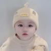 Шапочка из шерсти для новорожденного: Милые и теплые наушники для защиты ушей для детей от 0 до 1 года, идеально подходят для осени/зимы