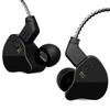 Наушники-мониторы YINYOO CCZ Melody Проводные с микрофоном IEM Hi-Fi Бас 1DD 1BA Гибридные Съемный кабель для Темных